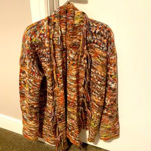 Sweater sleeves 20 1/2” / length 29 1/2” / width 22 1/2” (size M-L)